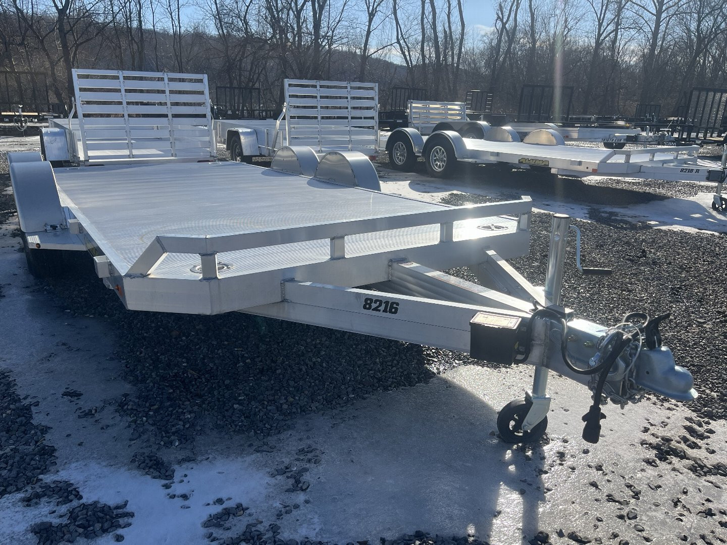 New 2025 ALUMA ALUMA 82" x 16' Car Hauler