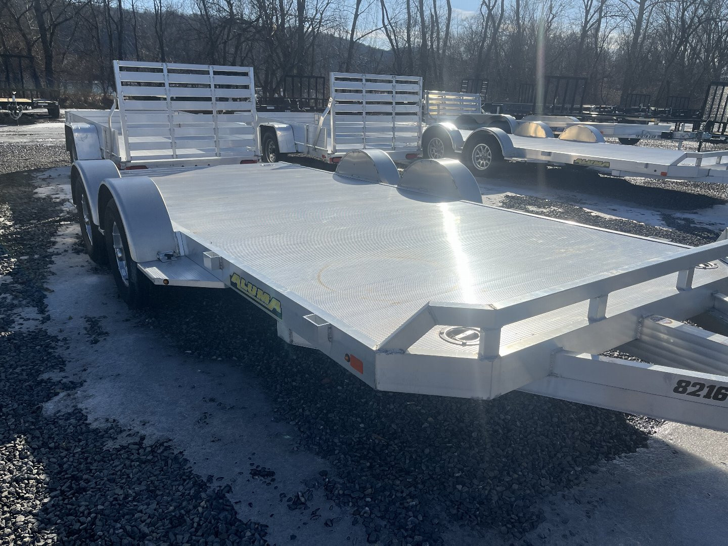 New 2025 ALUMA ALUMA 82" x 16' Car Hauler