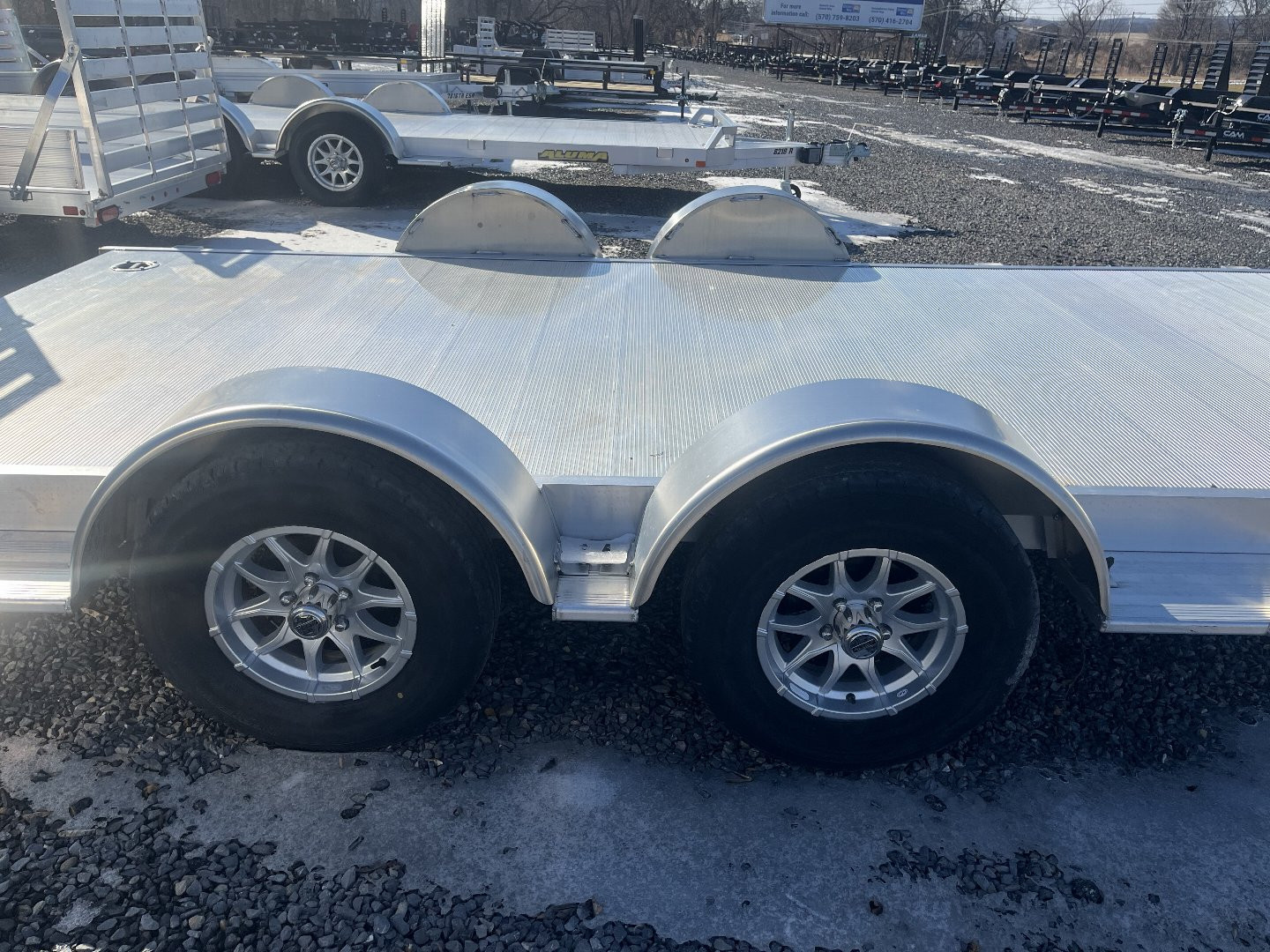 New 2025 ALUMA ALUMA 82" x 16' Car Hauler