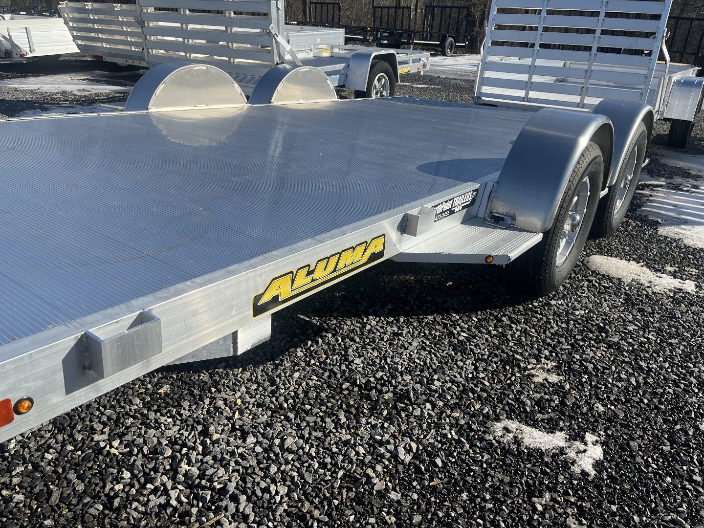 New 2025 ALUMA ALUMA 82" x 16' Car Hauler