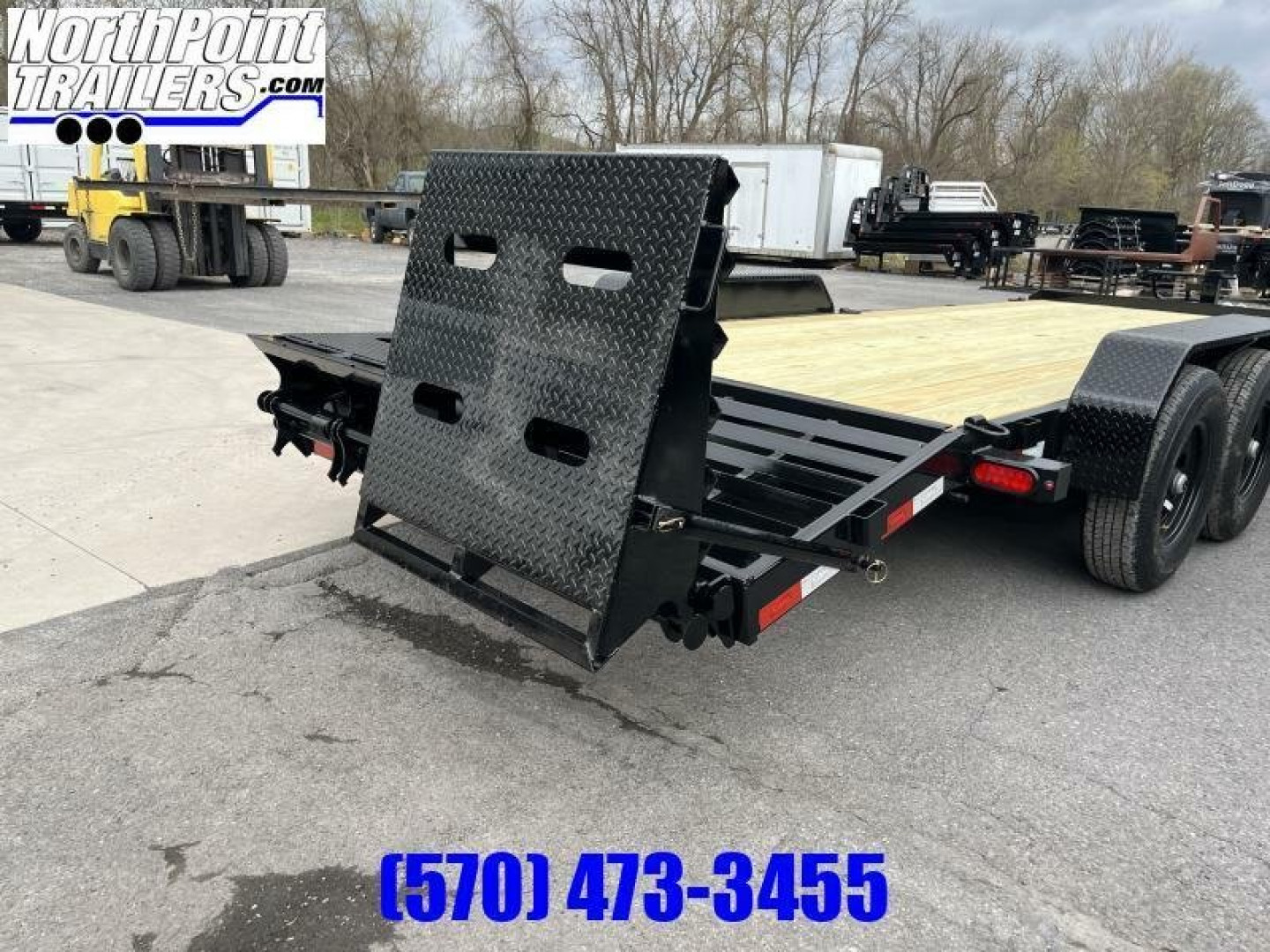 New 2025 CAM SUPERLINE 2025 CAM Superline - 19+3 Equipment Trailer - 14K GVWR - SUPER RAMPS Equipment Trailer