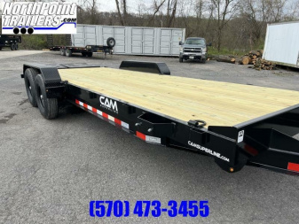 New 2025 CAM SUPERLINE 2025 CAM Superline - 19+3 Equipment Trailer - 14K GVWR - SUPER RAMPS Equipment Trailer