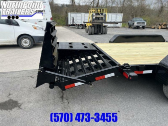 New 2025 CAM SUPERLINE 2025 CAM Superline - 19+3 Equipment Trailer - 14K GVWR - SUPER RAMPS Equipment Trailer