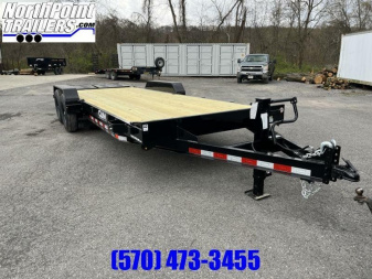 New 2025 CAM SUPERLINE 2025 CAM Superline - 19+3 Equipment Trailer - 14K GVWR - SUPER RAMPS Equipment Trailer