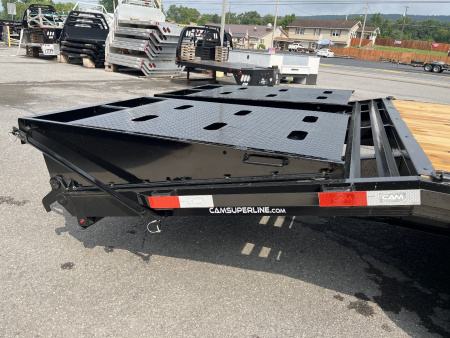 New 2026 Cam Superline 8.5' X 25' Gooseneck Deckover Trailer - 14,000# GVWR - SUPER RAMPS