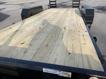 New **BLOW-OUT LEFTOVER PRICING** 2022 CAM - 22' Equipment Trailer 7CAM22C - 14000# GVWR