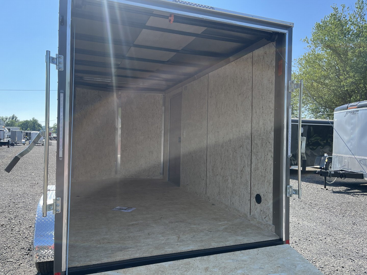 New 2024 Formula Traverse 7x14 - Charcoal - Ramp Door