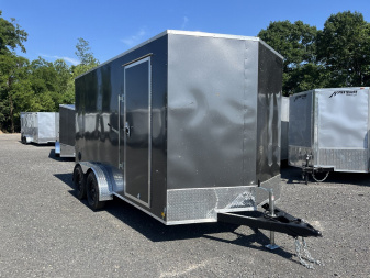 New 2024 Formula Traverse 7x14 - Charcoal - Ramp Door