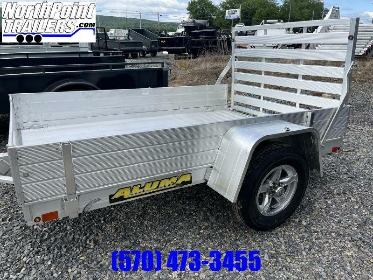New 2025 Aluma 638LW TAILGATE w/ 12" Solid Sides