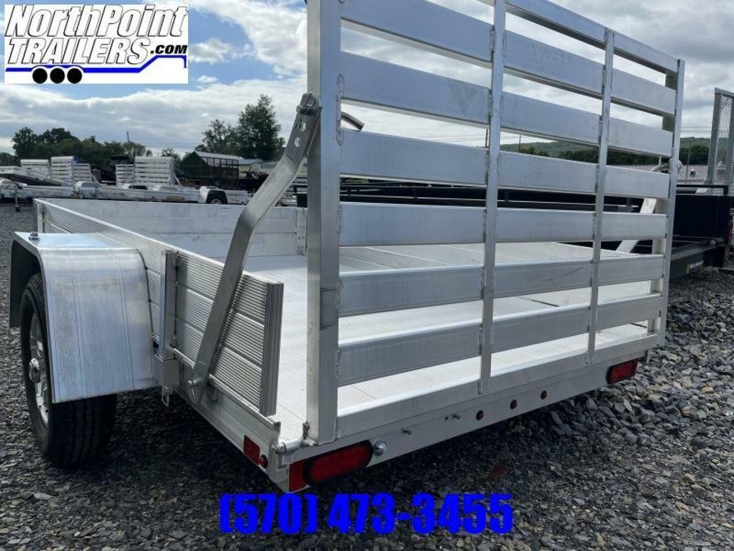 New 2025 Aluma 638LW TAILGATE w/ 12" Solid Sides