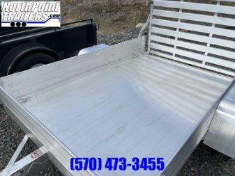 New 2025 Aluma 638LW TAILGATE w/ 12" Solid Sides
