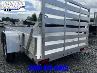 New 2025 Aluma 638LW TAILGATE w/ 12" Solid Sides