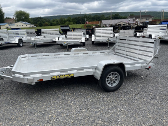 New 2025 ALUMA 77" x 12 - BI-FOLD TG Utility Trailer