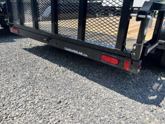 New 2025 CAM 7x14 Tandem Axle Utility Trailer