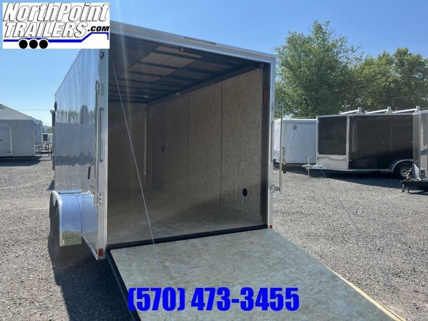 New 2024 Formula Traverse 7x16 - Silver - Ramp Door