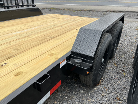 New 2026 CAM - 20' Car Hauler - 9900# - REMOVABLE FENDER - ONE SIDE - TOOLBOX