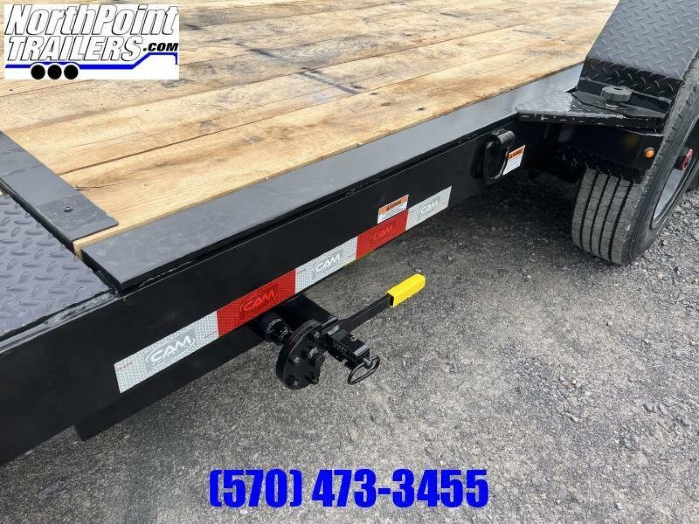 New 2026 CAM - 21' Extra Wide Split Tilt - 16/5 - 8K Oil Bath Axles