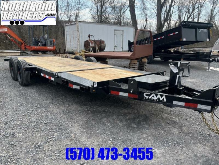 New 2026 CAM - 21' Extra Wide Split Tilt - 16/5 - 8K Oil Bath Axles