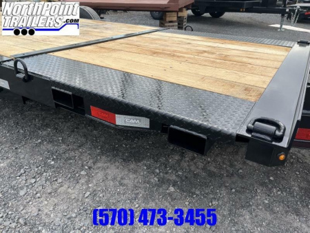 New 2026 CAM - 21' Extra Wide Split Tilt - 16/5 - 8K Oil Bath Axles