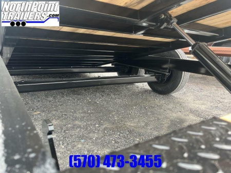 New 2026 CAM - 21' Extra Wide Split Tilt - 16/5 - 8K Oil Bath Axles