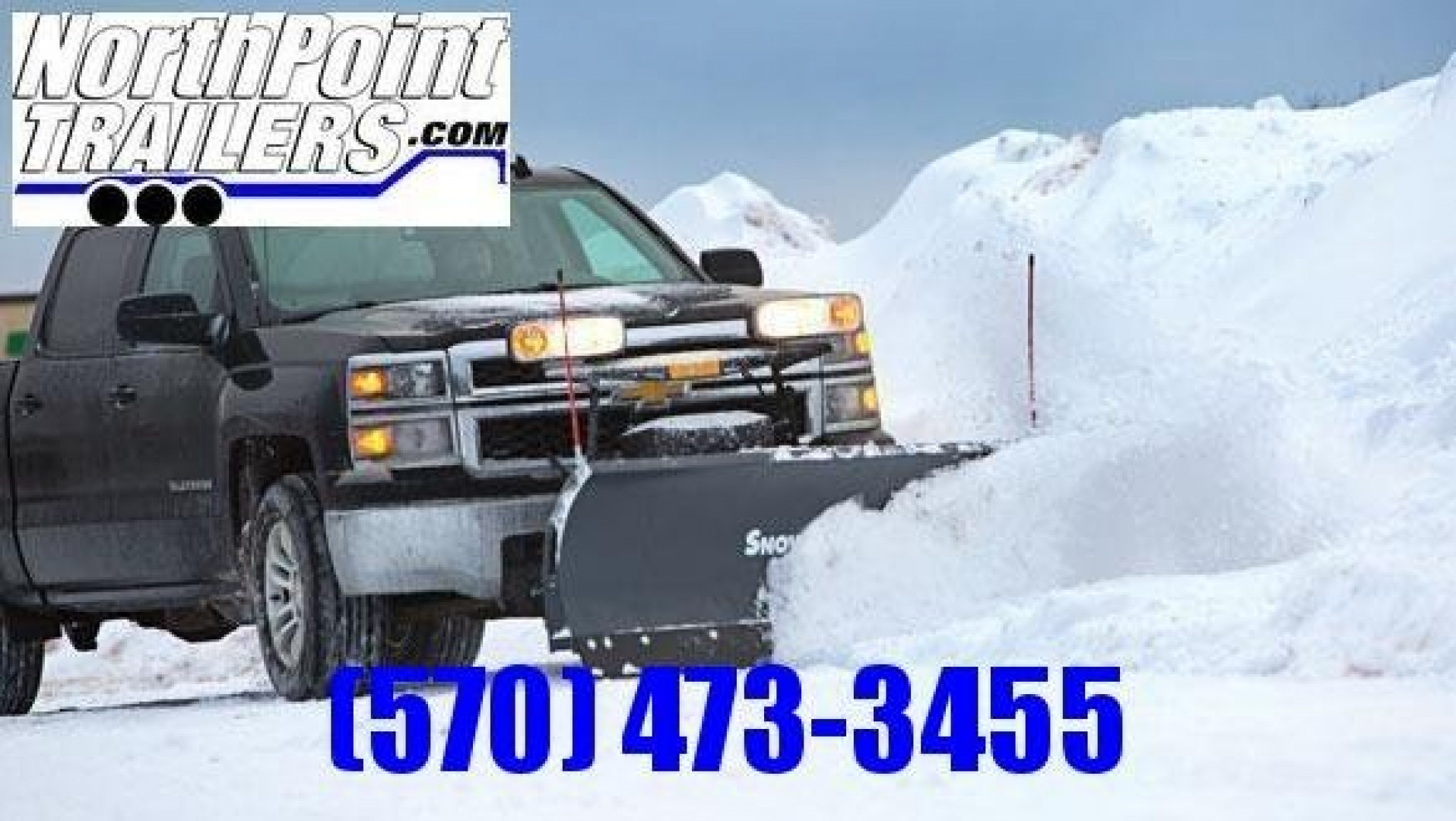 New SnowEx 8' RD Snow Plow - Half-ton Pickups Snow Plow