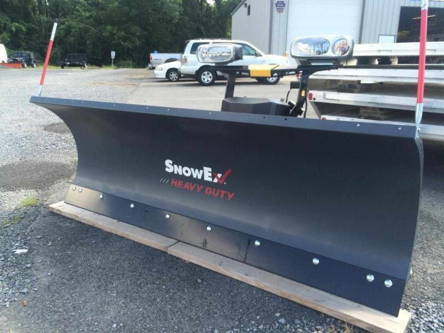 New SnowEx 8.6' HD Snow Plow - 3/4 to 1 Ton Trucks Snow Plow