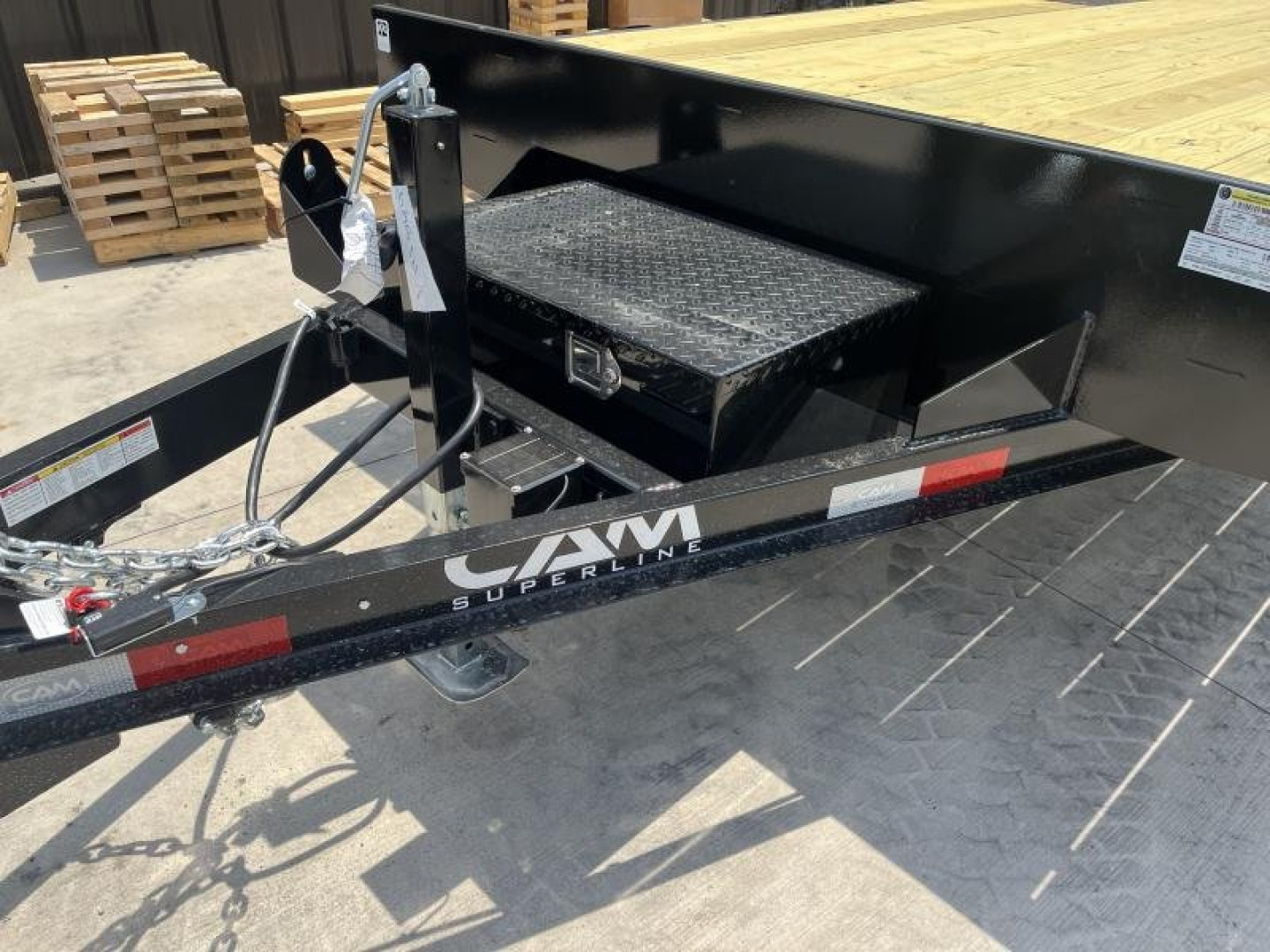 New 2025 CAM - General Duty Deckover 8 x 20 - 10K -FLAT DECK - PULL OUT RAMPS