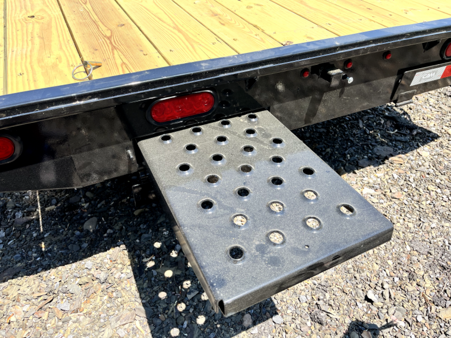 New 2025 CAM - General Duty Deckover 8 x 20 - 10K -FLAT DECK - PULL OUT RAMPS