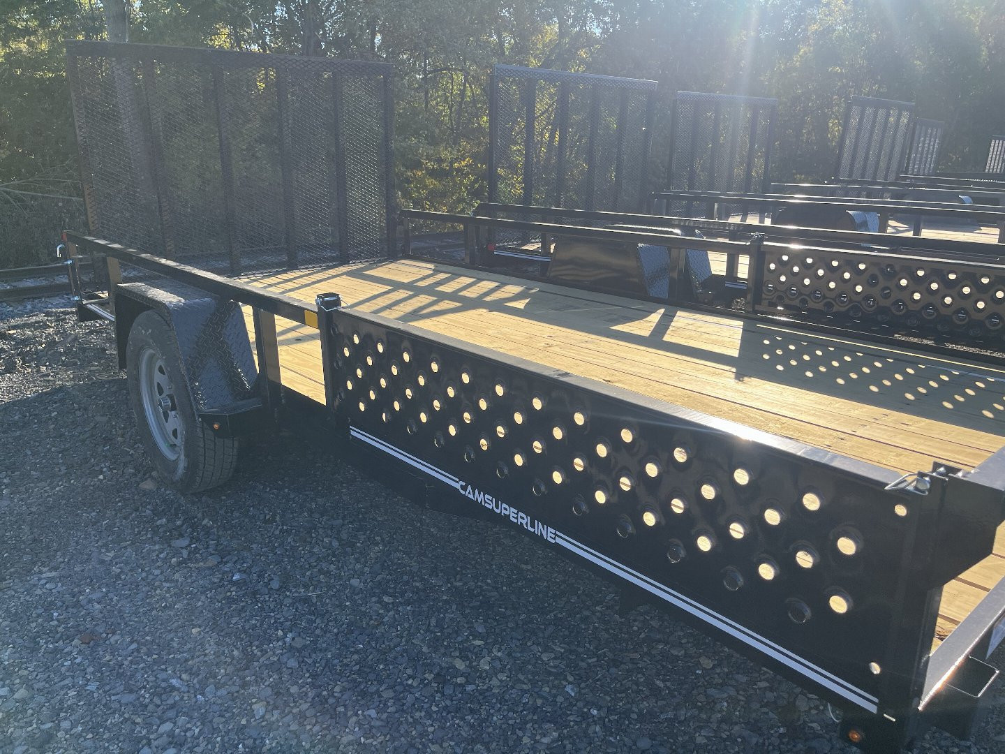 New 2025 CAM SUPERLINE - 7x14 SA - ATV Trailer