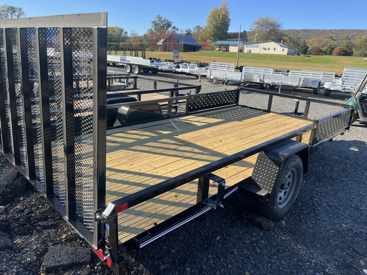 New 2025 CAM SUPERLINE - 7x14 SA - ATV Trailer