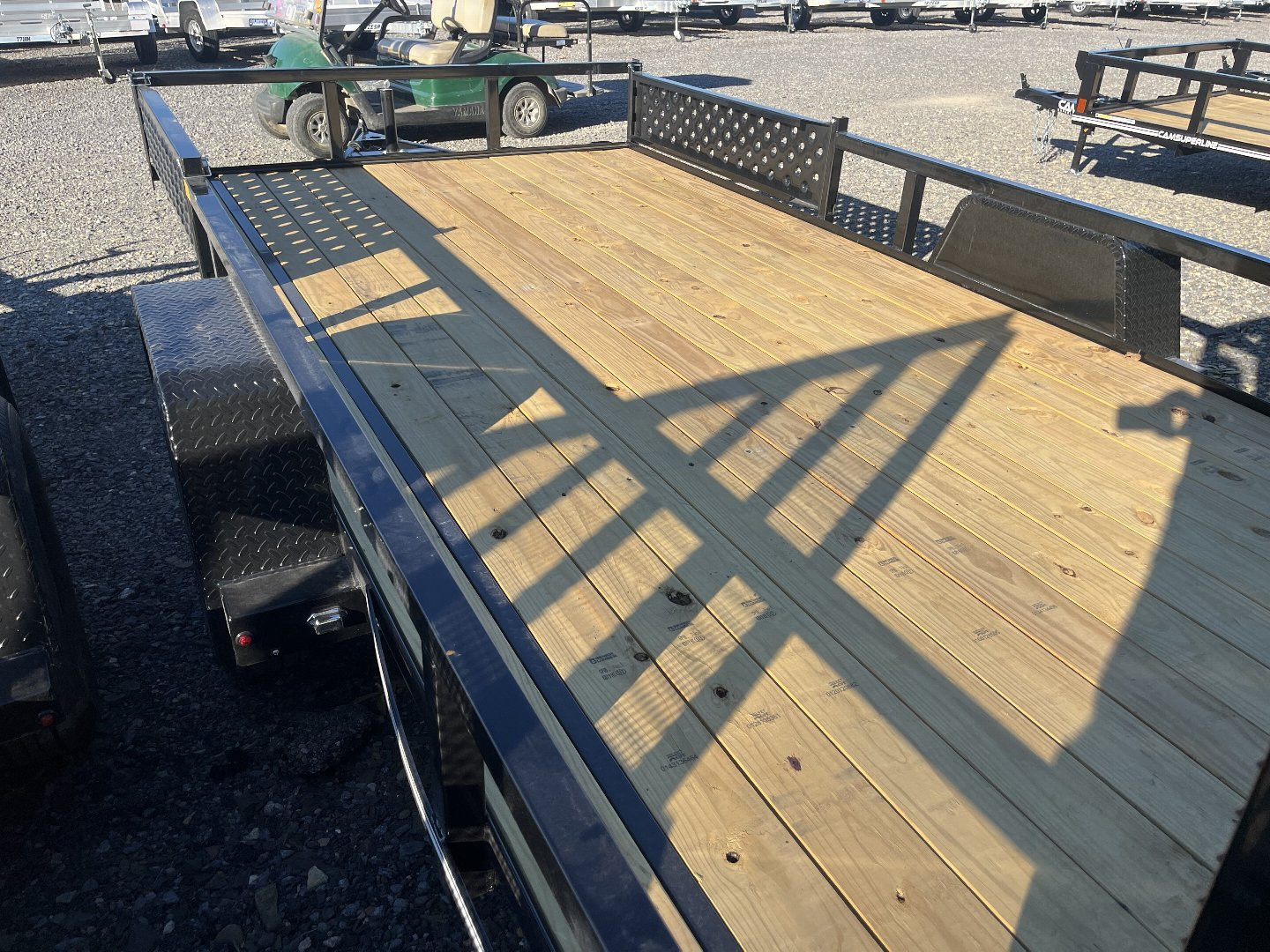 New 2025 CAM SUPERLINE - 7x14 SA - ATV Trailer