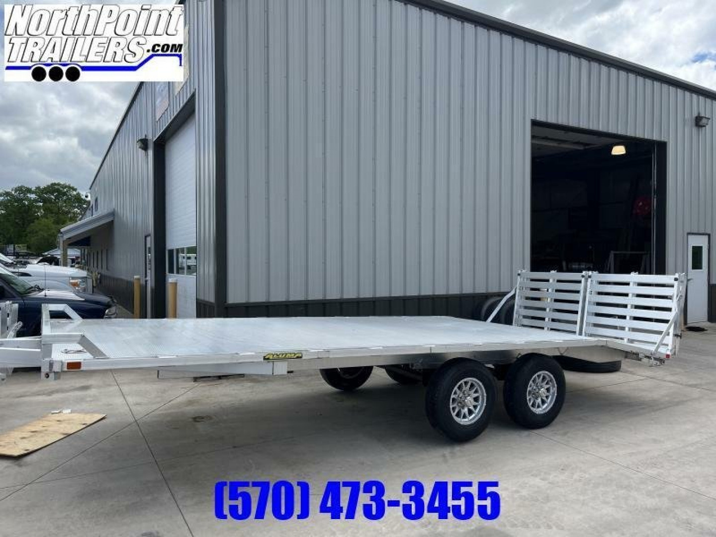 New 2026 ALUMA 1020TA-10K - Deckover - SPLIT BI-FOLD TAILGATE