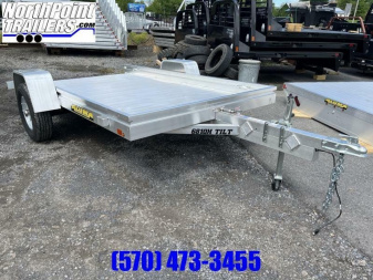 New 2025 Aluma 6810H Tilt Utility Trailer
