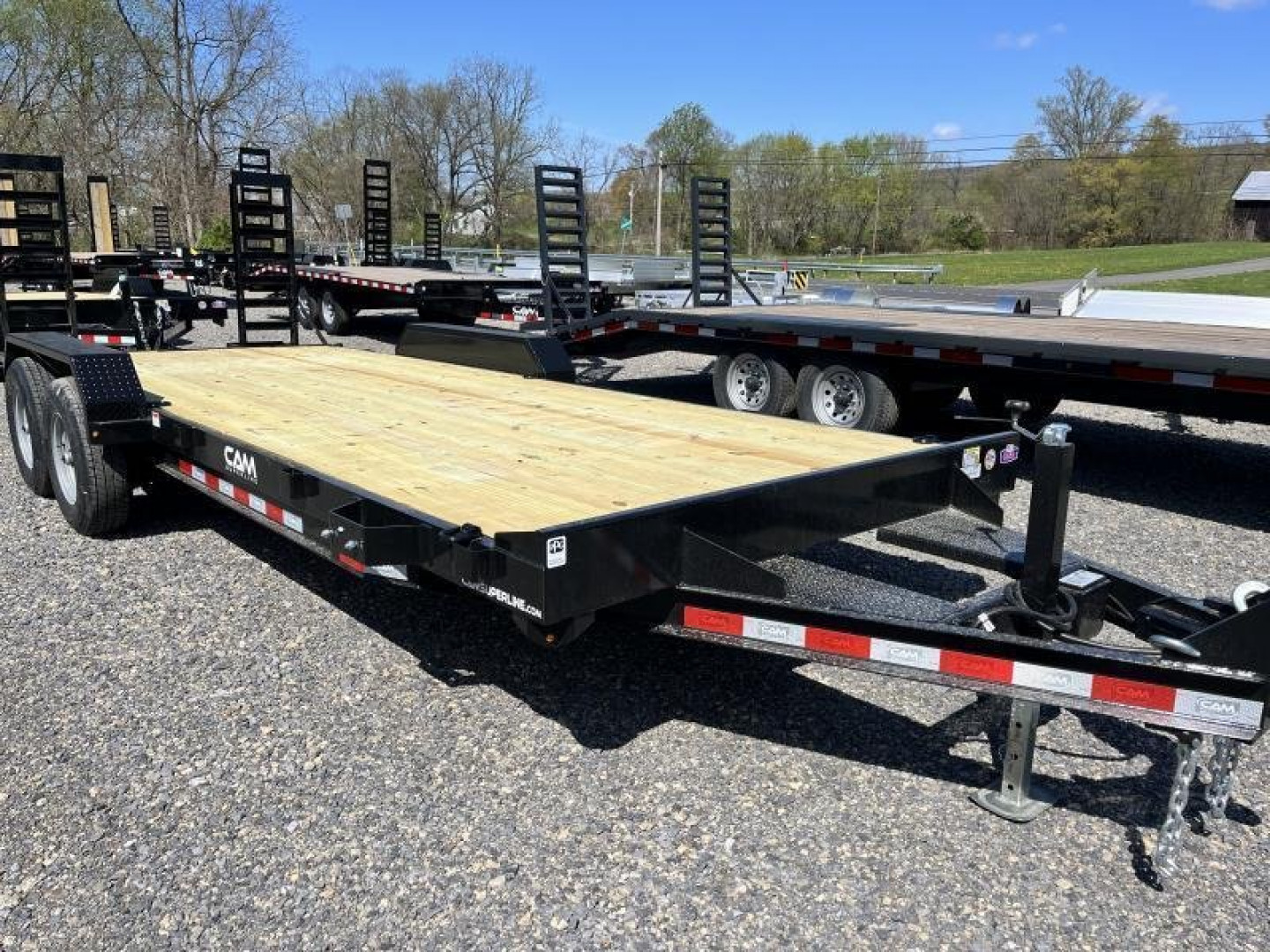 New 2024 Cam Superline CAM 20' Equip. Trailer w/ 2' tail - 10k
