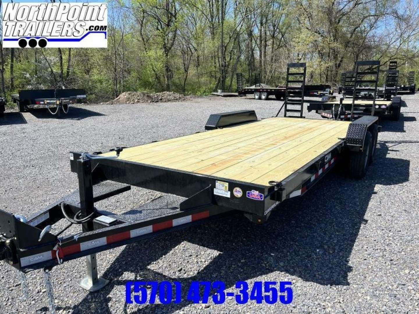 New 2024 Cam Superline CAM 20' Equip. Trailer w/ 2' tail - 10k