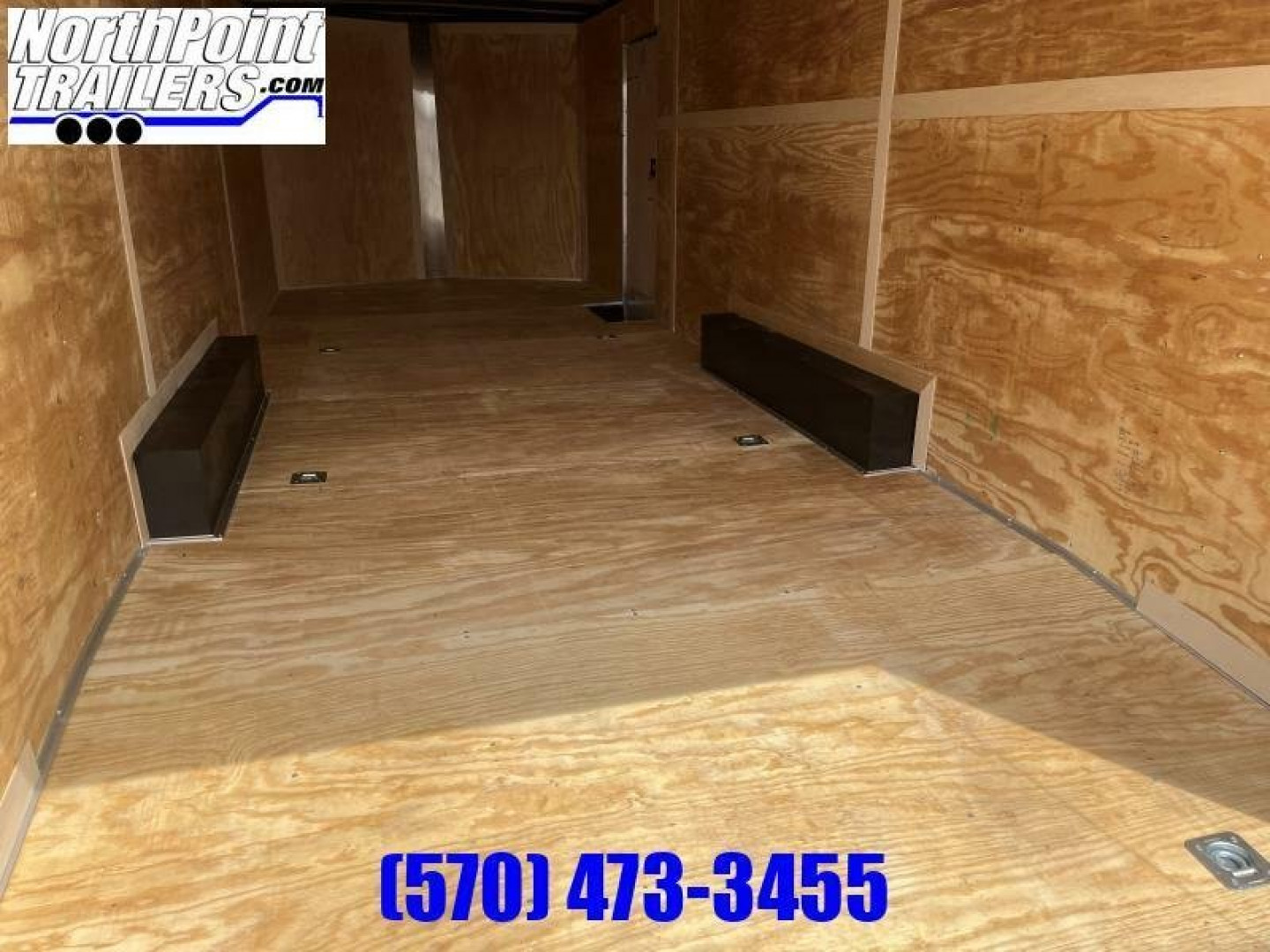 New 2024 Homesteader Trailer 8x24' V-Nose Trailer - Silver - 6'6" Interior Height - 5.2K Axles Car / Racing Trailer