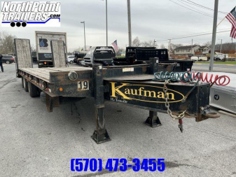 Used **USED** 2016 KAUFMAN - Heavy Duty Flatbed - 25' - 45,000# GVWR Flatbed Trailer