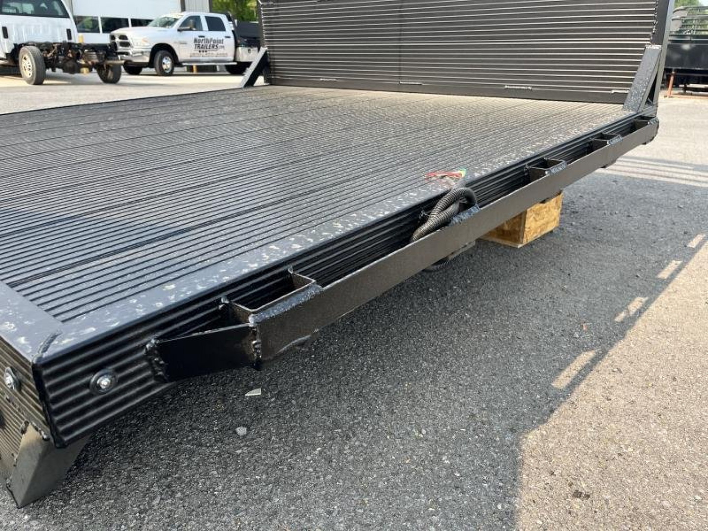 New ALCOM Long Bed Single Wheel - Black Finish Truck Bed