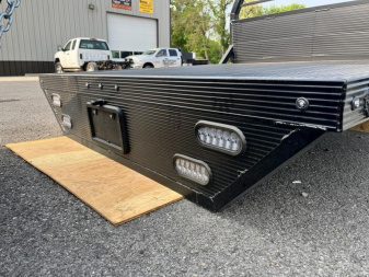 New ALCOM Long Bed Single Wheel - Black Finish Truck Bed