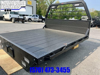 New ALCOM Long Bed Single Wheel - Black Finish Truck Bed