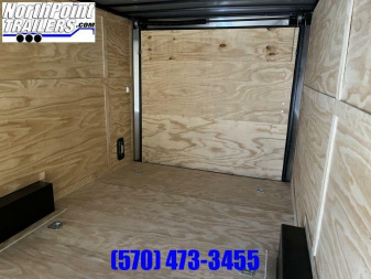 New 2024 SPARTAN CARGO Spartan 8.5x24 - 7' Interior - 5.2K Axles - Ramp - .030 CHARCOAL Car / Racing Trailer