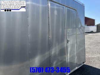 New 2024 SPARTAN CARGO Spartan 8.5x24 - 7' Interior - 5.2K Axles - Ramp - .030 CHARCOAL Car / Racing Trailer