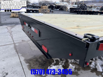 New 2024 Cam Superline 8.5' X 24' Flatbed Deckover Trailer - 14,000# GVWR - Pull-0ut Ramps Deckover Trailer