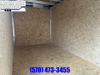 New 2024 Stealth Aluminum C7x16S-IF Cargo Trailer - CHARCOAL - 78" Door Opening
