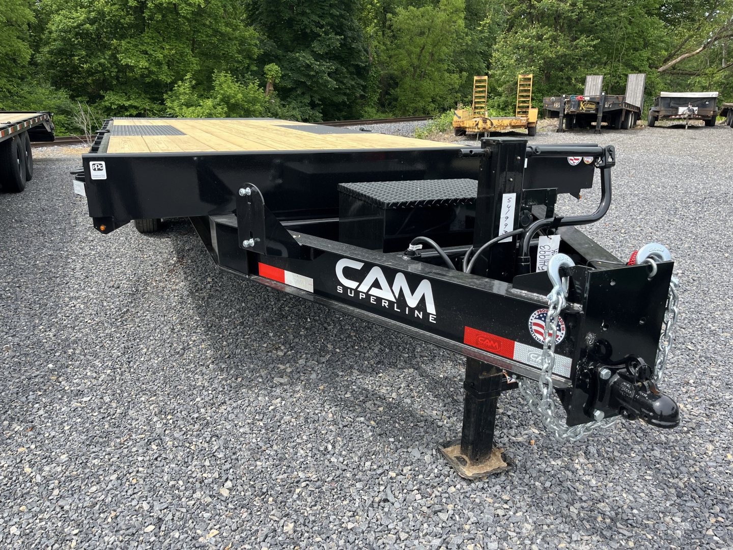 New 2025 CAM 24' - Deckover Tilt Trailer - 7K Axles - POWER TILT