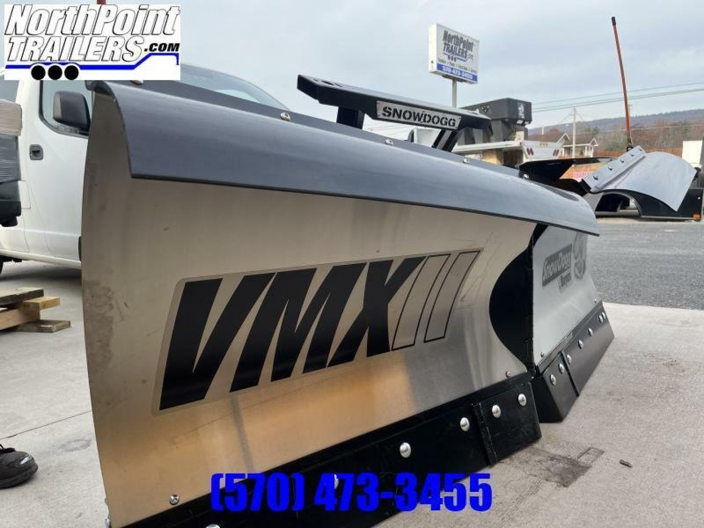 New SnowDogg® VMXII - 75 Snow Plow with RapidLink™