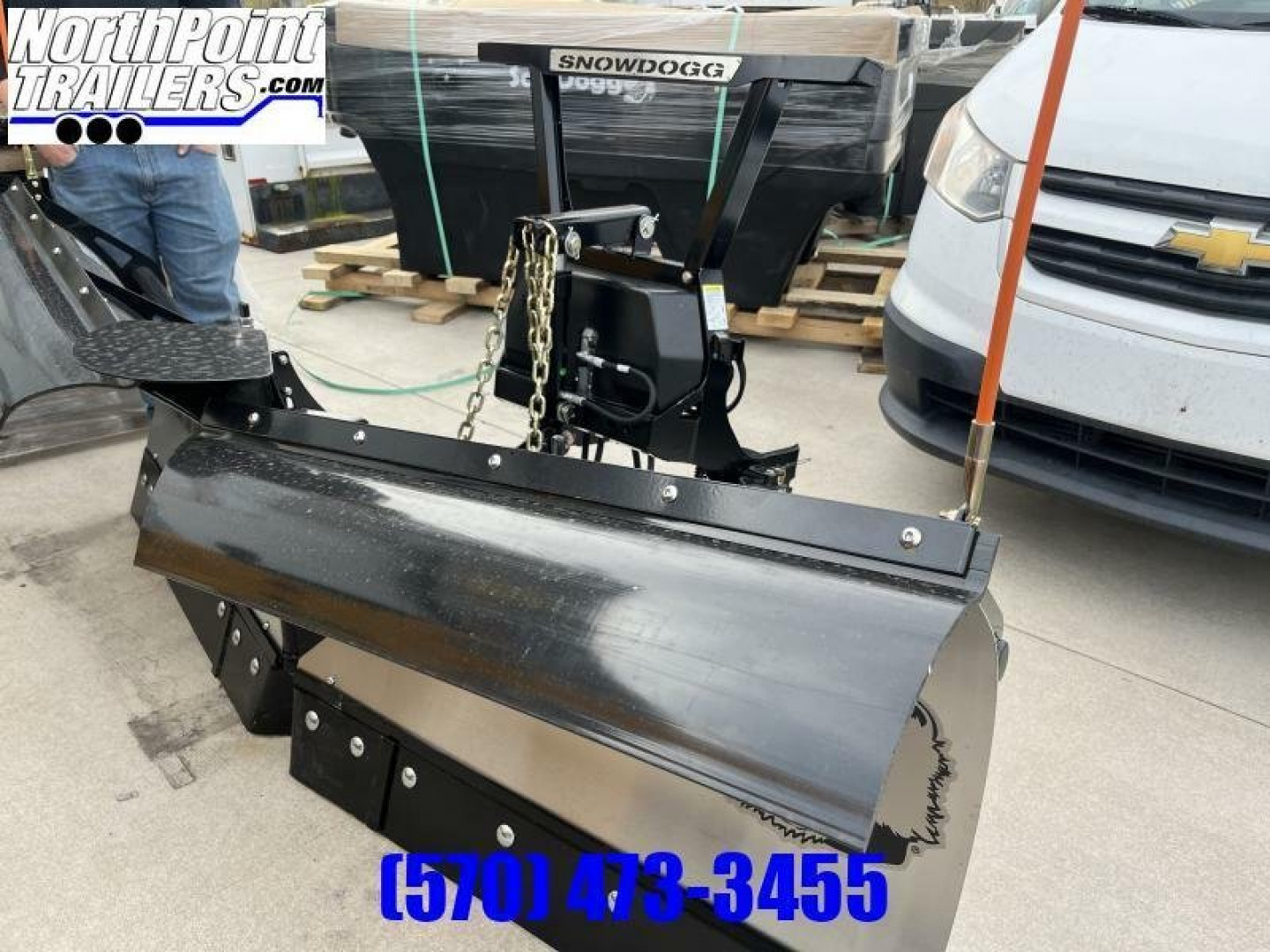 New SnowDogg® VMXII - 75 Snow Plow with RapidLink™