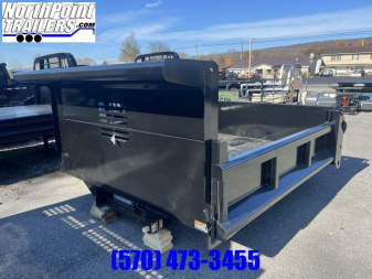 New Air-Flo 9'3" Dump Body w/ Hydraulic Sub-Frame