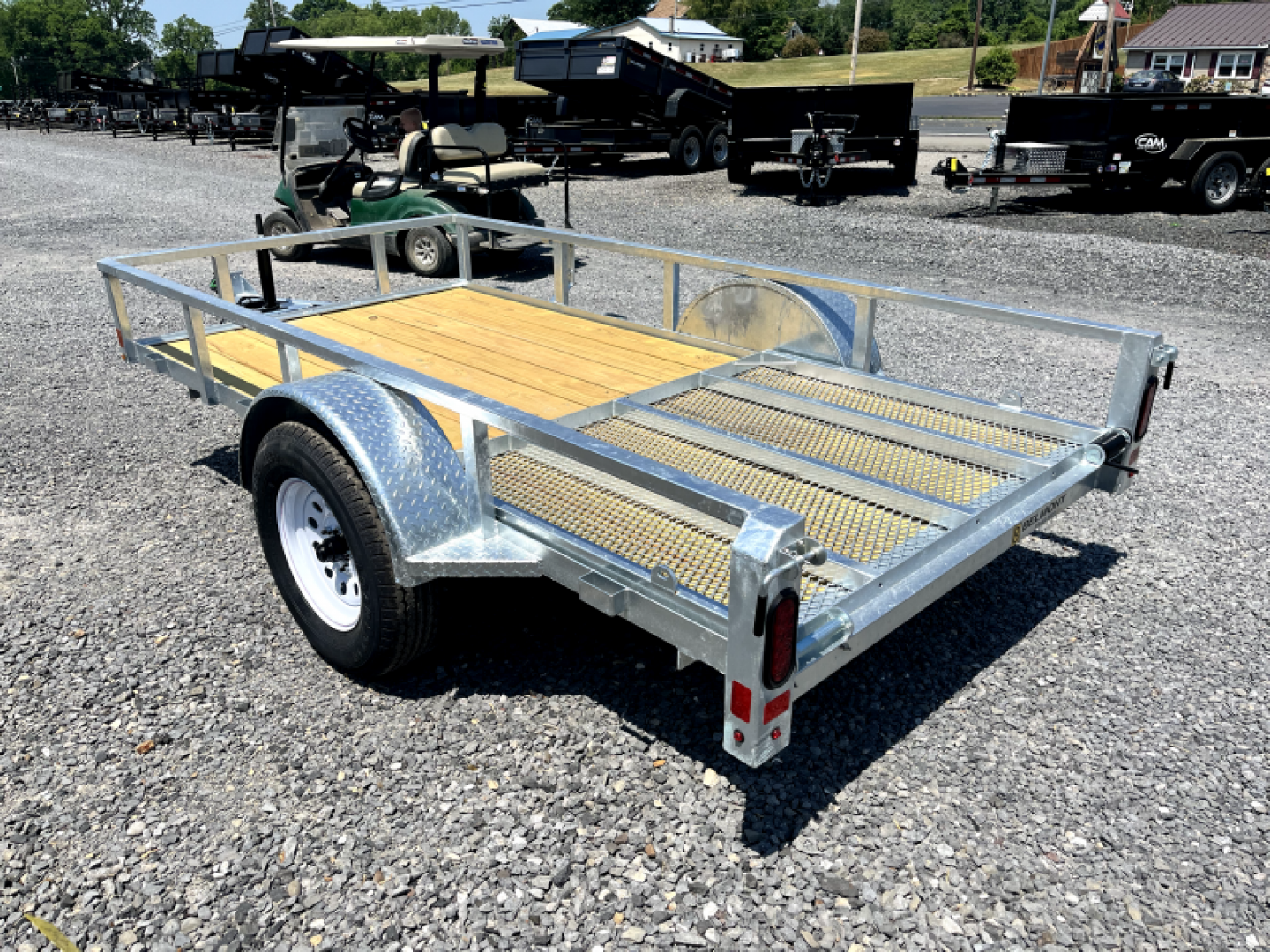 New 2023 Belmont Trailers - UT510TT Utility Trailer - GALVANIZED