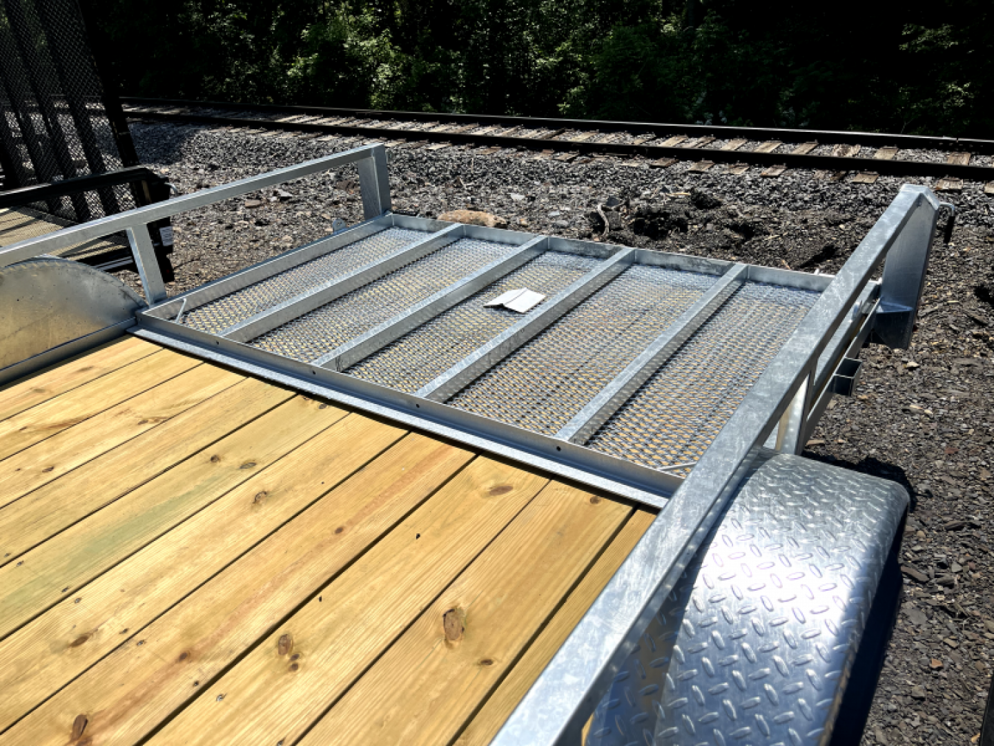 New 2023 Belmont  6x12  Utility Trailer - GALVANIZED